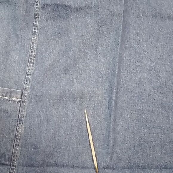 VTG MATCH MADE IN U.S.A WOMEN DENIM DRESS SIZE M - Picture 12 of 16